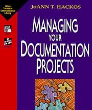 Tapa de Managing your documentation projects