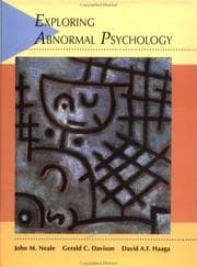Tapa de Exploring abnormal psychology