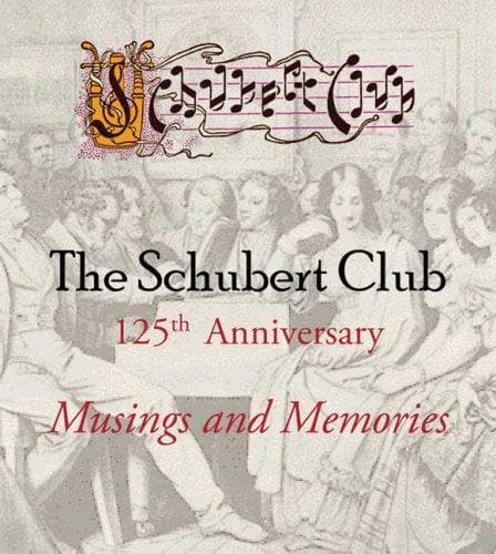 Tapa de Schubert Club