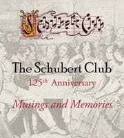 Tapa de Schubert Club