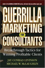 Tapa de Guerrilla marketing for consultants