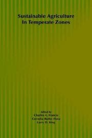 Tapa de Sustainable agriculture in temperate zones