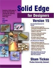 Tapa de Solid Edge for Designers Version 15