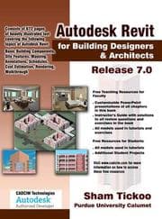 Tapa de Autodesk Revit for Building Designers & Architects Release 7.0