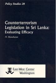 Tapa de Counterterrorism Legislation in Sri Lanka