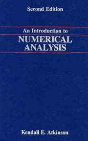 Tapa de An introduction to numerical analysis