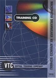 Tapa de Macromedia Dreamweaver MX Advanced VTC Training CD (Español)