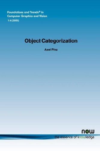 Tapa de OBJECT CATEGORIZATION (Foundations and Trends(R) in Computer Graphics and Vision(R))