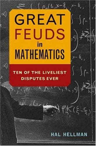 Tapa de Great feuds in mathematics