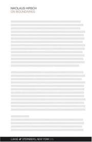 Tapa de On Boundaries