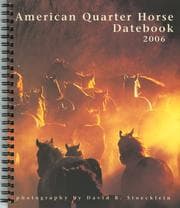 Tapa de The 2006 American Quarter Horse Datebook