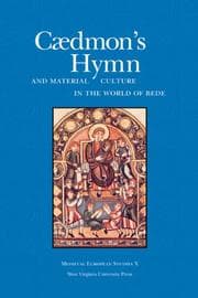 Tapa de Cædmon's hymn and material culture in the world of Bede