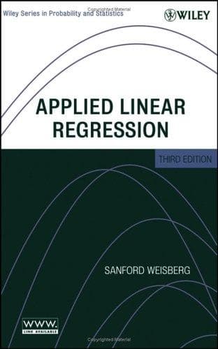 Tapa de Applied linear regression