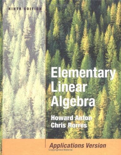 Tapa de Elementary linear algebra