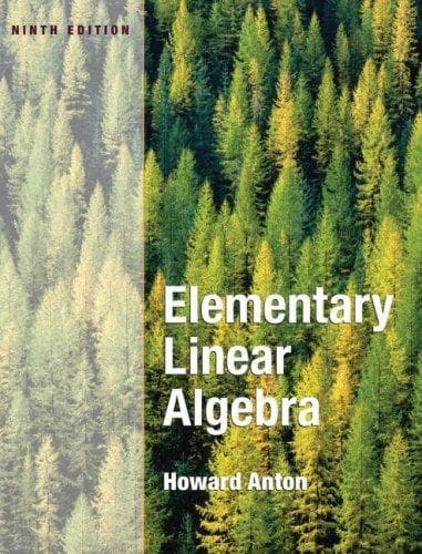 Tapa de Elementary linear algebra