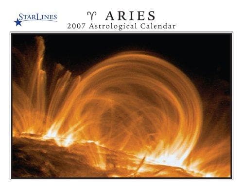 Tapa de Aries 2007 StarLines Astrological Calendar