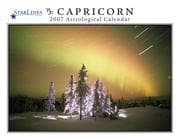 Tapa de Capricorn 2007 Starlines Astrological Calendar