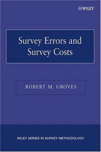 Tapa de Survey errors and survey costs