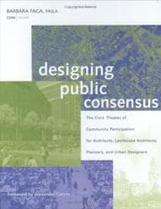 Tapa de Designing public consensus