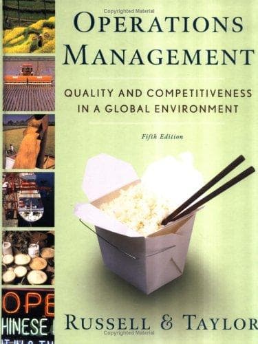 Tapa de Operations Management