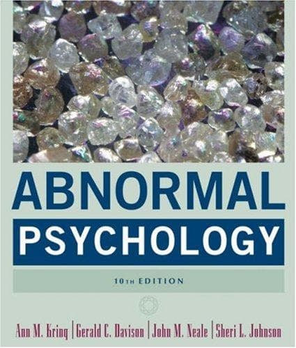 Tapa de Abnormal psychology