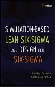 Tapa de Simulation-based lean six-sigma and design for six-sigma