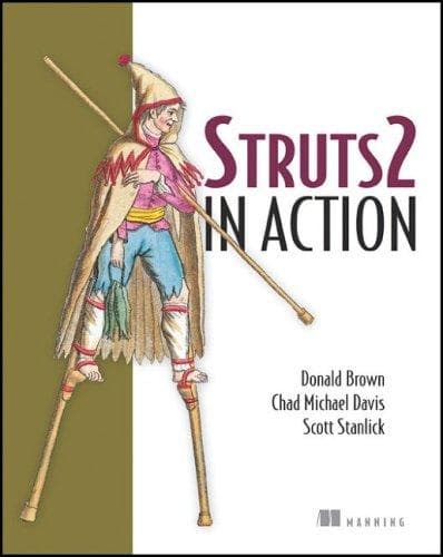 Tapa de Struts 2 in Action