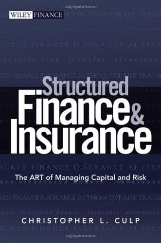 Tapa de Structured finance & insurance