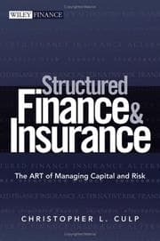 Tapa de Structured finance & insurance