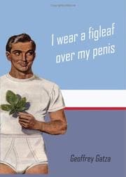 Tapa de I wear a figleaf over my penis