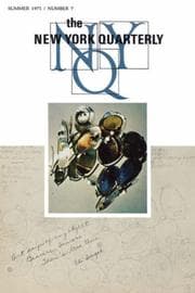 Tapa de The New York Quarterly, Number 7