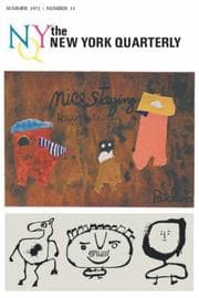 Tapa de The New York Quarterly, Number 11