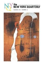 Tapa de The New York Quarterly, Number 15