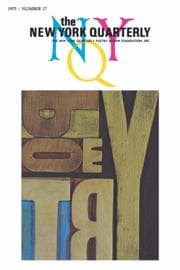 Tapa de The New York Quarterly, Number 17