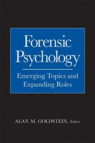 Tapa de Forensic psychology