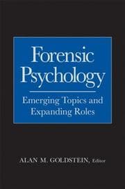 Tapa de Forensic Psychology