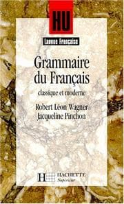Tapa de Grammaire du français classique et moderne