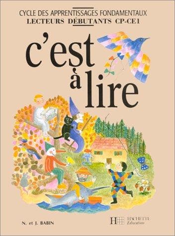 Tapa de C'est à lire, CP-CE1