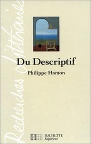 Tapa de Du descriptif