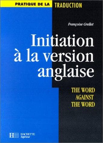 Tapa de Initiation a La Version Anglais
