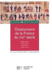 Tapa de Dictionnaire de la France du XIXe siècle