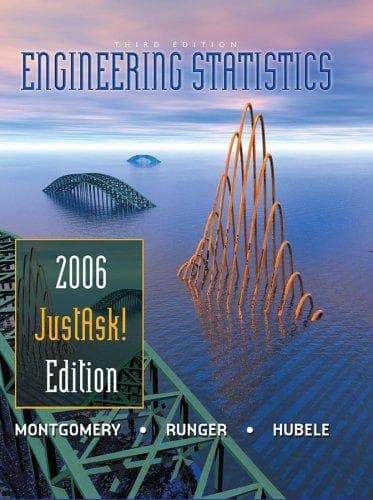 Tapa de Engineering Statistics, 3rd Edition, 2006 JustAsk! Edition