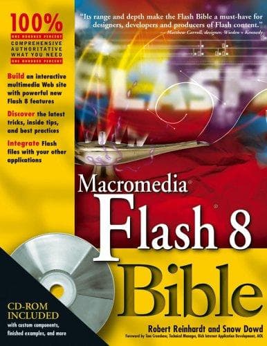 Tapa de Macromedia Flash 8 Bible