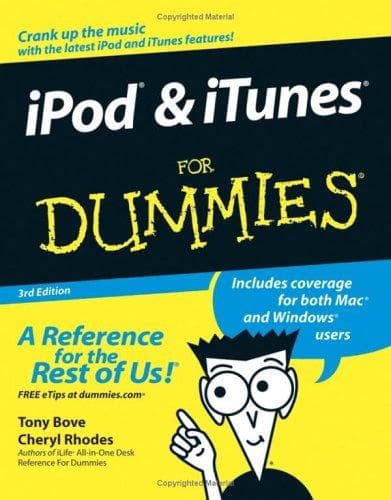 Tapa de iPod & iTunes For Dummies, 3rd Edition (For Dummies (Computer/Tech))