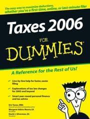 Tapa de Taxes 2006 for dummies