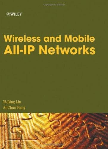 Tapa de Wireless and mobile all-IP networks
