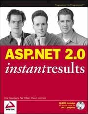 Tapa de ASP.NET 2.0 Instant Results (Programmer to Programmer)