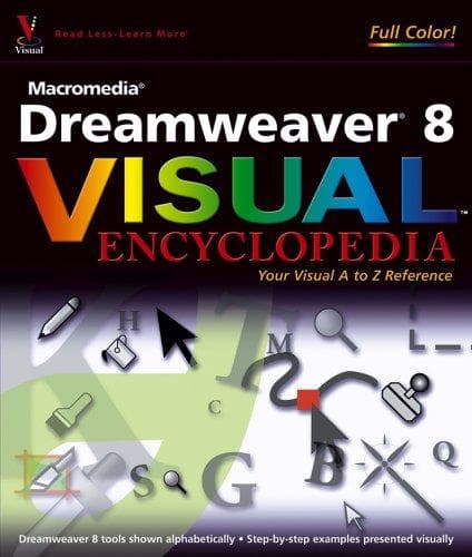 Tapa de Macromedia Dreamweaver 8 visual encyclopedia