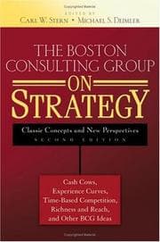 Tapa de The Boston Consulting Group on strategy
