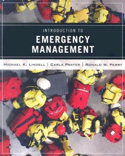 Tapa de Introduction to emergency management